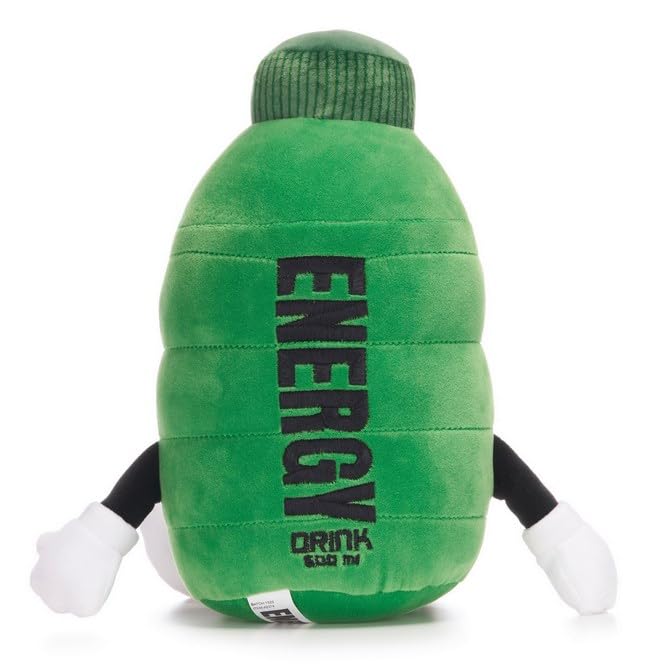 12 Inch Energy Drink Soft Plush Colourful Toys Hydration (LEMON LIME)
