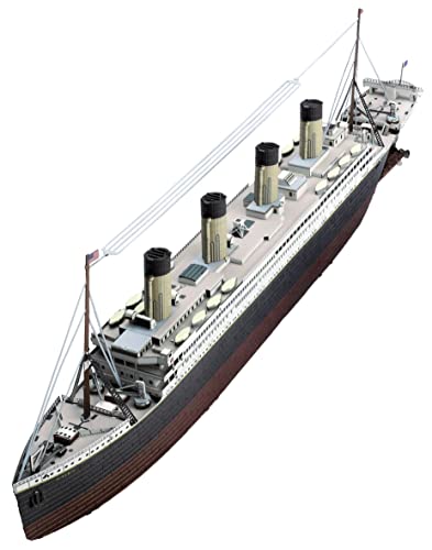 Fascinations Metal Earth Premium Series RMS Titanic Ship 3D Metal Model Kit Bundle with Tweezers