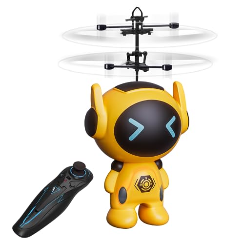 Flying Ball Robot Drone for Kids - Mini Induction Rc Flying Toy Boys Girls Gifts,Rechargeable Ball Drone Infrared Induction Helicopter for Indoor and Outdoor Games with Remote