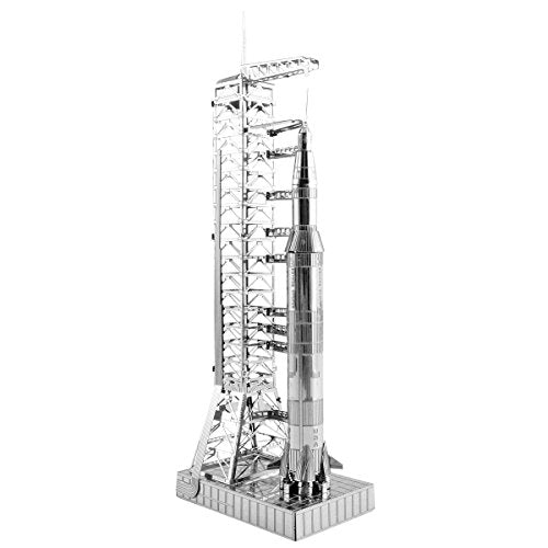 Metal Earth Fascinations Apollo Saturn V with Gantry 3D Metal Model Kit