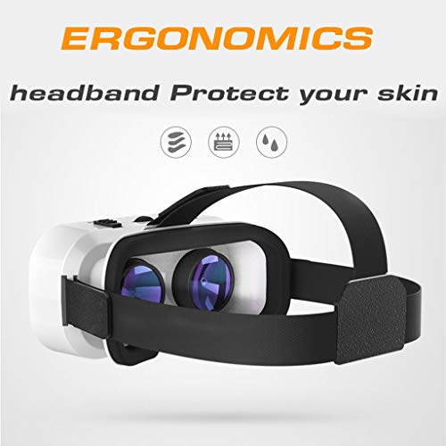 Virtual Reality Headsets, VR Headset 3D VR Glasses with All Smartphone Compatibility for Video Game Movies
