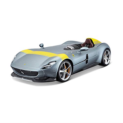 Bburago B18-16013 18-16013 Ferrari Collectible Car, Gray