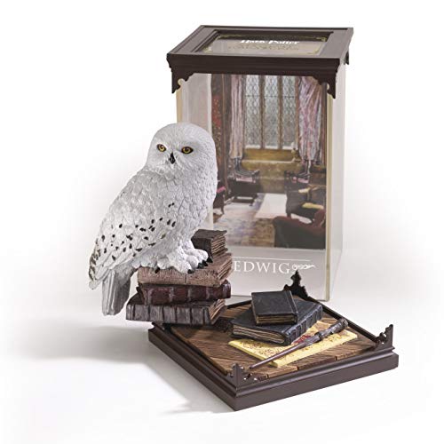 The Noble Collection Magical Creatures Hedwig - Hand-Painted Magical Creature No.1 Officially Licensed 7in (18.5cm) Tall Harry Potter Toys Collectable Figures - For Kids & Adults