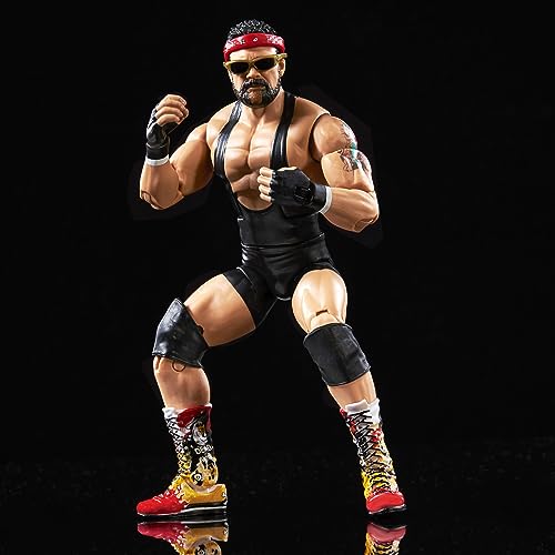 Mattel WWE Rick Steiner Elite Collection Action Figure with Accessories, Articulation & Life-Like Detail, Collectible Toy, 6-Inch, (HKP08)