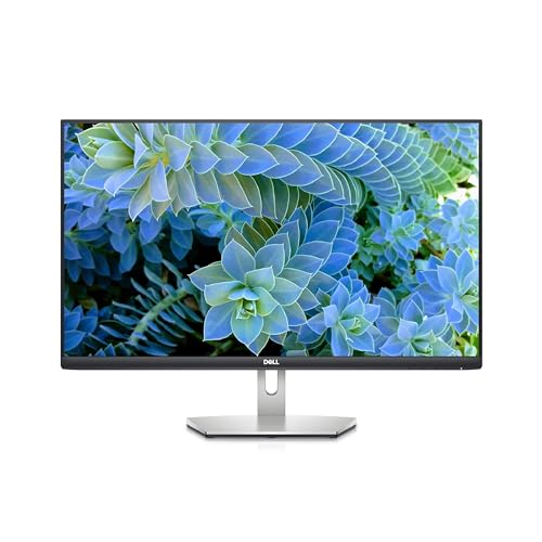 Dell S2421H 24 Inch Full HD (1920x1080) Monitor, 75Hz, IPS, 4ms, AMD FreeSync, Built-in Speakers, Ultrathin Bezel, 2x HDMI, 3 Year Warranty, Silver