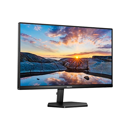 PHILIPS 24E1N3300A - 24 Inch FHD Monitor, IPS, 75Hz, 1ms, USB-C 65w Power delivery, Speakers, Smart Image, USB Hub (1920 x 1080 @ 75Hz, 300 cd/m² HDMI 1.4 / USB-C 3.2)