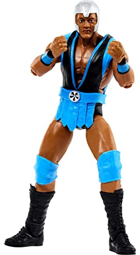 WWE Action Figures, WWE Elite Farooq Asad Figure with Accessories, Collectible Gifts