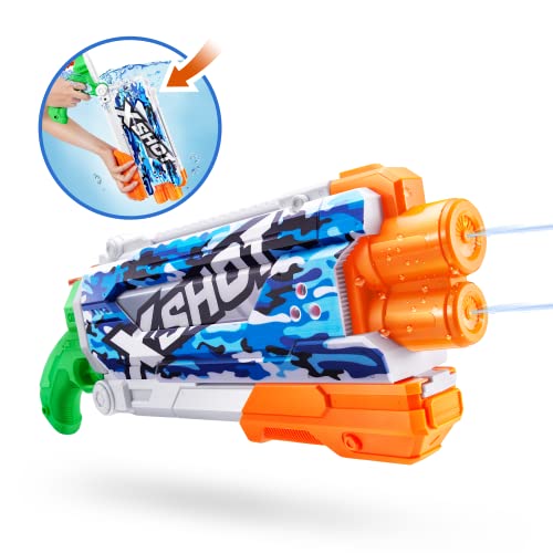XShot Water Fast-Fill Skins Pump Action Water Gun Camo, mailbox