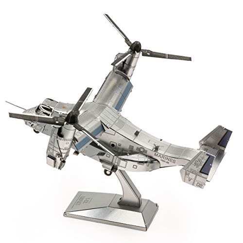 Metal Earth V-22 Osprey 3D Laser Cut Miniature Model Plane Kit MMS212 Age 14 p