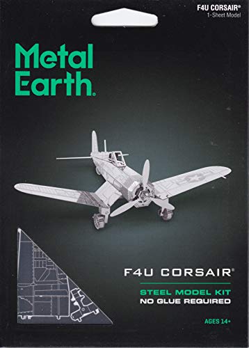 Metal Earth JW4321 F4U Corsair Construction Toy Metal Kit