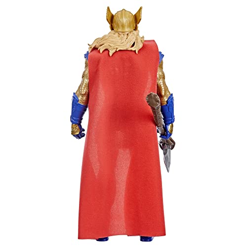 Marvel Studios' Thor: Love and Thunder Stormbreaker Strike Thor Electronic Figure 30 cm Children 4 Years and Up