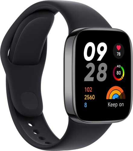 Xiaomi Redmi Watch 3 - Black (UK Version + 2 Years Warranty)