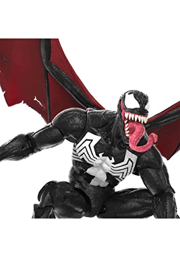 Marvel Hasbro Legends Series Spider-Man 60th Anniversary Knull And Venom 2-Pack King In Black 15-cm Action Figures, 5 Accessories, Multicolor,F3466