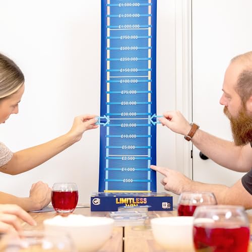 Ginger Fox Ant & Dec's Limitless Win Special Edition Board Game. Answer Fun Family Trivia Questions to Climb the Money Ladder. Just Like ITV's Hit TV Show. For 2+ Players, Aged 8+.