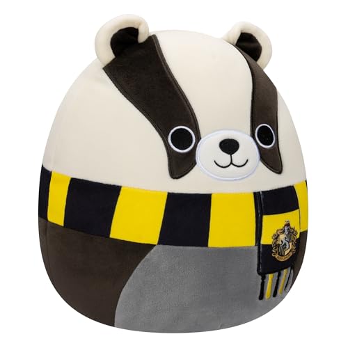 Squishmallows Original 10-Inch Harry Potter Hufflepuff Badger Medium-Sized Plush