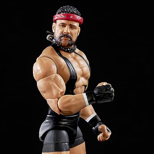 Mattel WWE Rick Steiner Elite Collection Action Figure with Accessories, Articulation & Life-Like Detail, Collectible Toy, 6-Inch, (HKP08)