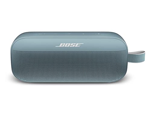 Bose SoundLink Flex Bluetooth Portable Speaker, Wireless Waterproof Speaker for Outdoor Travel—Stone Blue
