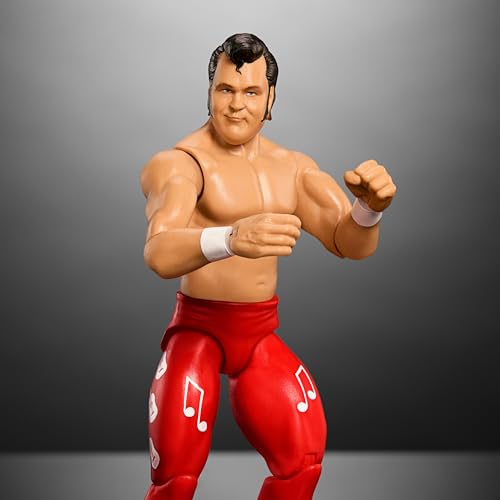 Mattel WWE Action Figure, 6-inch Collectible Honky Tonk Man with 10 Articulation Points & Life-Like Look