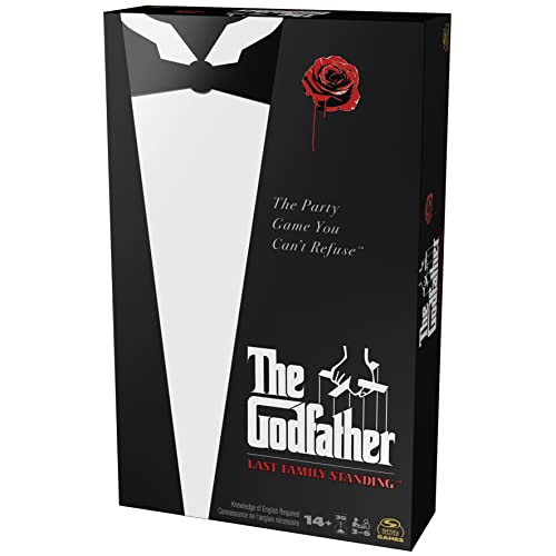 The Godfather, Last Family Standing Board Game Italian Film Fun Family Party Game Scary Movie Multiplayer Card Game, for Adults and Kids Aged 14 and up