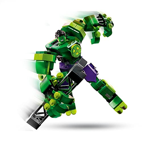 LEGO 76241 Marvel Hulk Mech Armour, Avengers Action Figure Set, Collectable Super Hero Buildable Toys for Boys and Girls Aged 6 Plus, Gift Idea