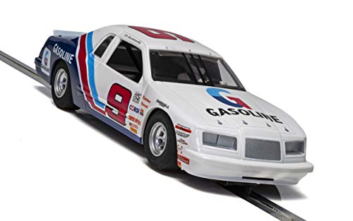 Scalextric C4035 Ford Thunderbird 1986 Stock Car, Blue/White/Red