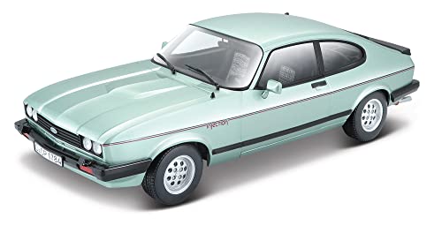 Bburago 15621093BL Ford 1:24 Capri (1982), Green