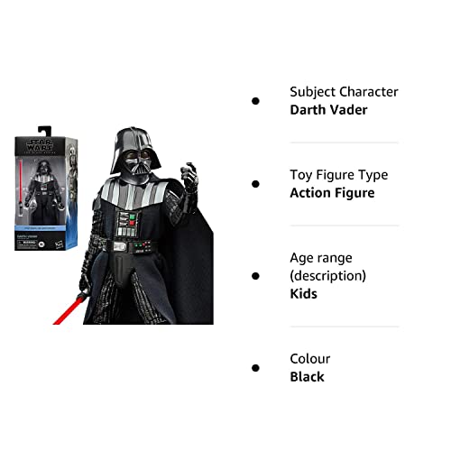 Star Wars The Black Series F4359 6-Inch Action Figure Darth Vader Darth Vader Disney + Obi-Wan Kenobi