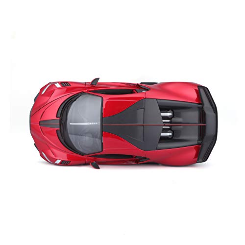 Bburago 18-11045R Bugatti Divo 1:18 Scale Model car, red