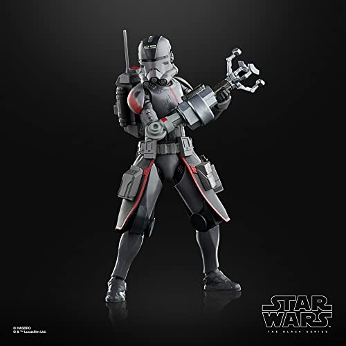 Star Wars Hasbro The Black Series Echo Toy Scale The Bad Batch Collectible Action Figure, Kids Ages 4 and Up, Multicolor, One Size, 6-Inch