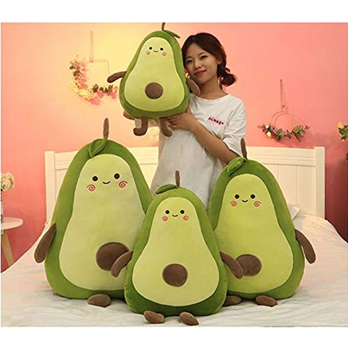 OUKEYI 15 Inch Snuggly Stuffed Avocado Fruit Soft Plush Toy Hugging Pillow Gifts for Kids, Girl, Boy, and FriendsBest Gift for Kids Christmas