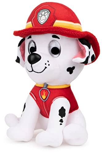 GUND Official PAW Patrol Soft Dog Themed Cuddly Plush Toy Marshall 6-Inch Soft Play Toy For Boys and Girls Aged 12 Months and Above