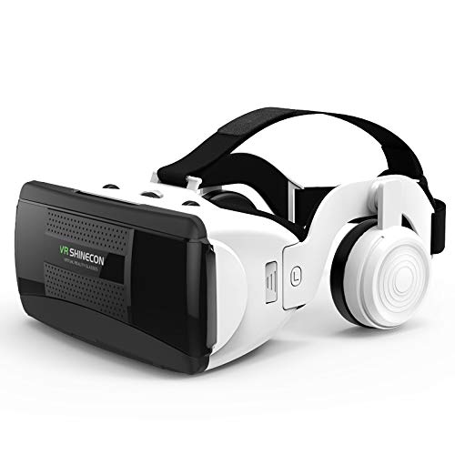 VR Headsets Compatible with iPhone & Android Phone-Virtual Reality Headsets New 3D VR Glasses 2021VR8.0