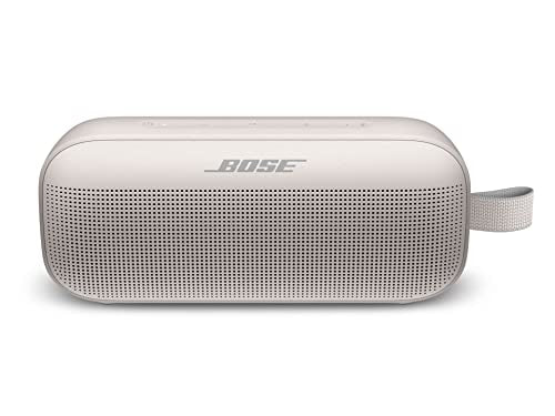 Bose SoundLink Flex Bluetooth Portable Speaker, Wireless Waterproof Speaker for Outdoor Travel—White