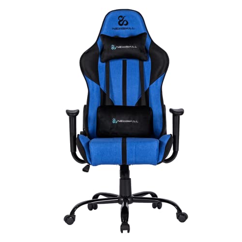 Newskill Horus Zephyr - Gaming Chair with ergonimic desing, Dark Blue