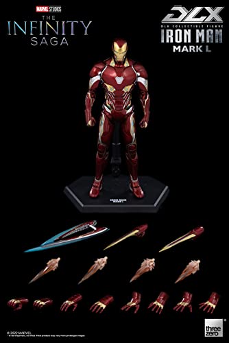 Marvel Infinity Saga 1/12 DLX Iron Man Mark 50 17 cm