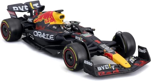 Bburago B18-38062P RED Bull RB18 (2022) with Helmet Perez 1:43 Scale Die-Cast Race Car Collectible, Assorted Colours