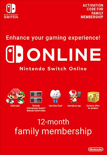 Nintendo Switch Online Membership - 12 Month Family Membership | Switch - Download Code