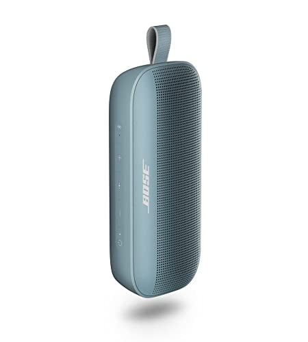 Bose SoundLink Flex Bluetooth Portable Speaker, Wireless Waterproof Speaker for Outdoor Travel—Stone Blue