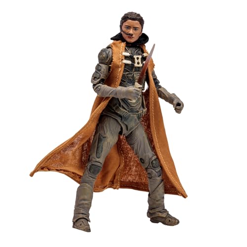 McFarlane Toys Dune: Part Two Chani 7-Inch Action Figure - Incredibly Detailed Fremen Warrior with Ultra Articulation, Crysknife, and Collectible Art Card