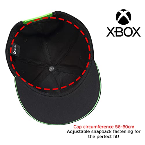 Xbox Controller Baseball Cap, Kids, One Size, Black, Official Merchandise