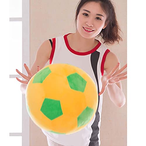 Uposao Plush Football Fluffy Stuffed Football Soft Football Kids Toy Home Sofa Decoration Creative Football Pillow Lumbar Pad Gift for Children Kids Boy Girl Baby, 22cm