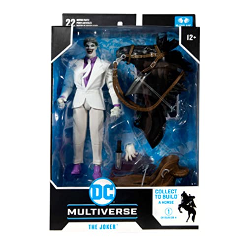 McFarlane Toys, 7-Inch DC Dark Knight Returns The Joker Action Figure with 22 Moving Parts, Collectible DC Figure with Unique Collectible Character Card – Ages 12+