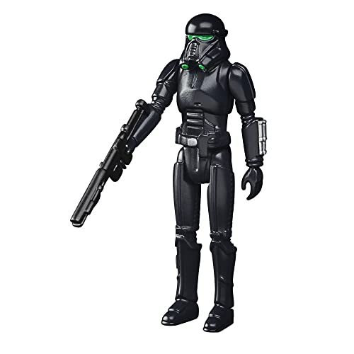 Star Wars Hasbro Retro Collection Imperial Death Trooper Toy 9.5 cm-Scale The Mandalorian Collectible Action Figure, Kids 4 and Up, Multicolor, F4457