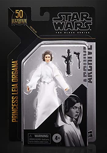 STAR WARS The Black Series Archive Collection Princess Leia Organa 15-Cm-Scale A New Hope Lucasfilm 50th Anniversary Figure