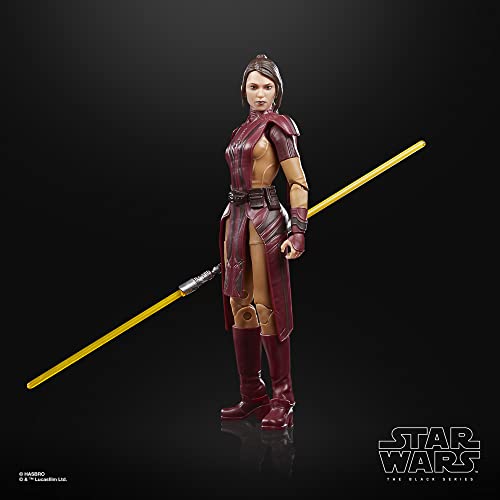 Star Wars Hasbro The Black Series Bastila Shan, Knights of the Old Republic Action Figures, Multicolor, Small, 15 cm