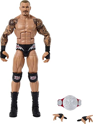 Mattel WWE Randy Orton Elite Collection Action Figure, Deluxe Articulation & Life-Like Detail with Iconic Accessories, 6-Inch