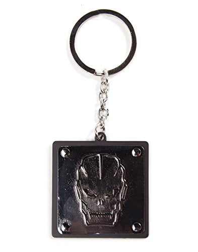 Call of Duty Black Ops III Skull Metal Key Ring (Electronic Games)