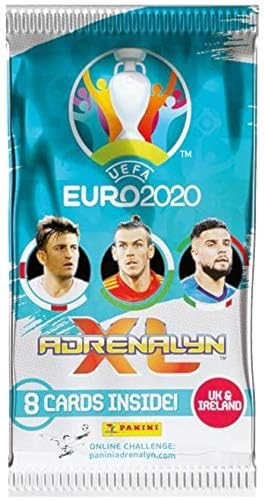 Panini 10x UEFA Euro 2020 Adrenalyn XL Trading Card Booster Pack (10 sealed packs)