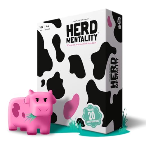 Herd Mentality Board Game: The Udderly Addictive Family Game | Best Board Game For 4-20 Players