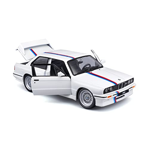 Burago May Cheong Group BBURAGO 1:24 BMW M3 1988 Child's Vehicle 21100W White